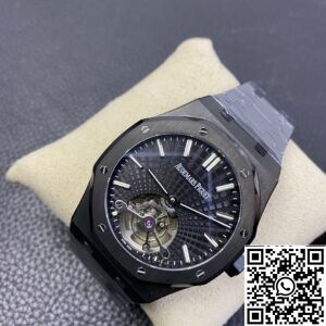 Replicas Audemars Piguet - Royal Oak Black Dial Tourbillon