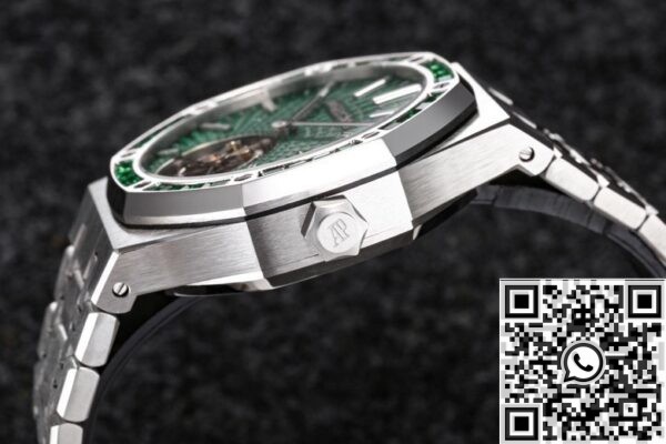 Audemars Piguet Fake - Royal Oak Green Dial Tourbillon