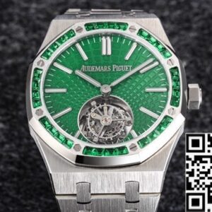 Audemars Piguet Fake - Royal Oak Green Dial Tourbillon