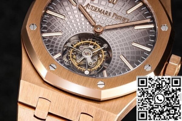 Audemars Piguet Replica - Royal Oak Rose Gold Dial Tourbillon