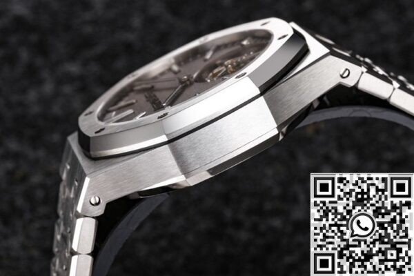 Fake Audemars Piguet -R8 Factory Royal Oak Grey Dial Tourbillon