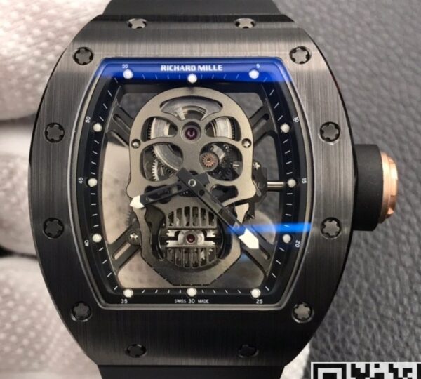 ZF Richard Mille RM052-01 Black Ceramic Watch