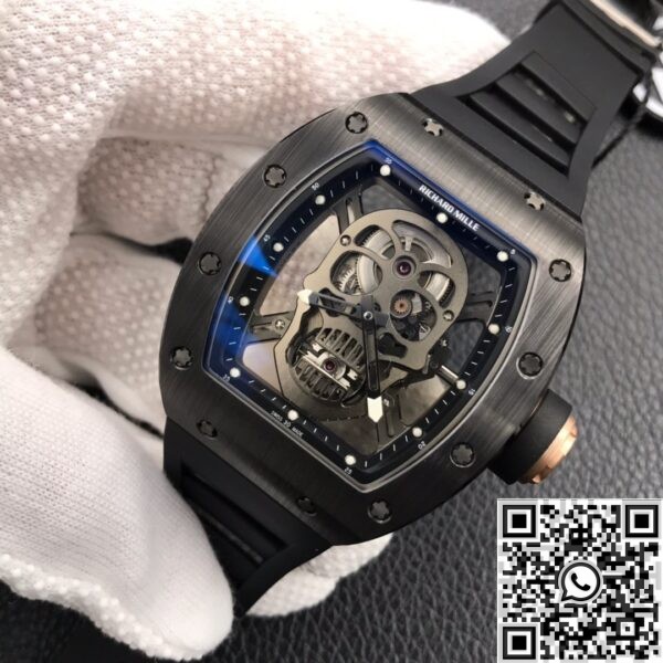 ZF Richard Mille RM052-01 Black Ceramic Watch