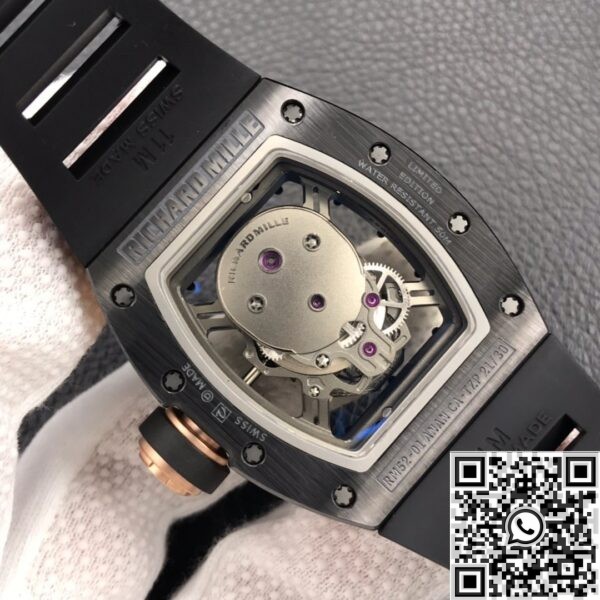 ZF Richard Mille RM052-01 Black Ceramic Watch