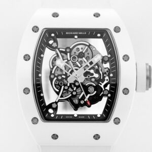 Fake Richard Mille RM055 - KV Factory White Ceramics