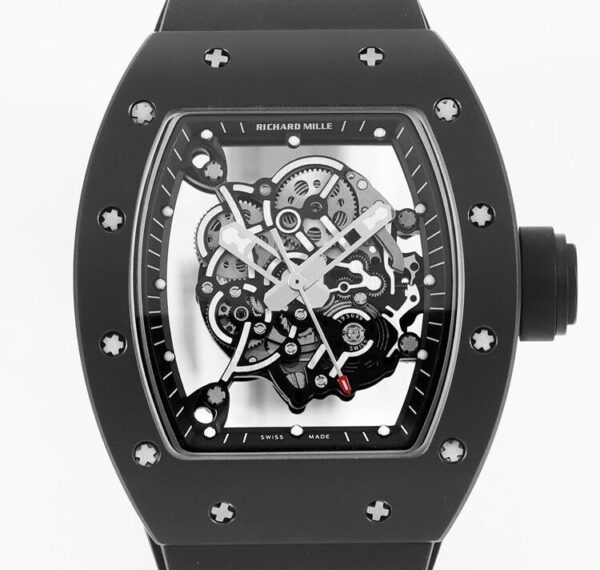 Richard Mille Fake RM055 - KV Factory Black Ceramics