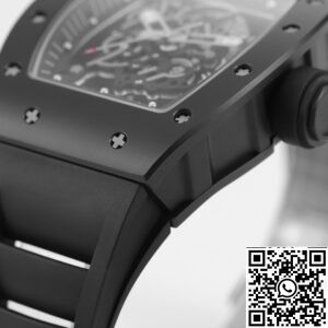 Richard Mille Fake RM055 - KV Factory Black Ceramics