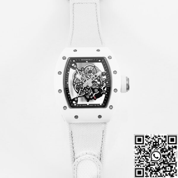 Replica Richard Mille RM055 KV Factory V5 Nylon Watchband