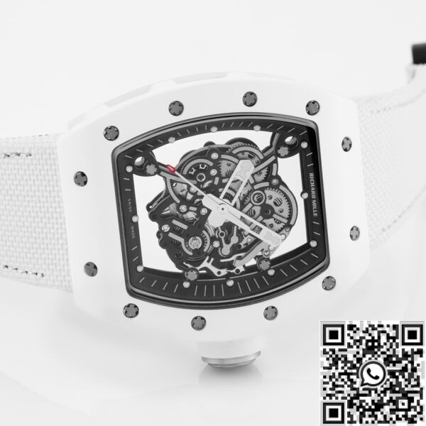 Replica Richard Mille RM055 KV Factory V5 Nylon Watchband