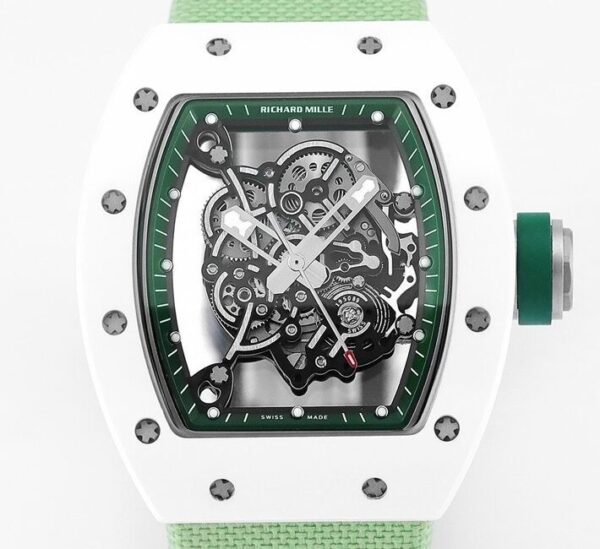 Replica Richard Mille RM055 - KV Factory V5 Nylon Watchband