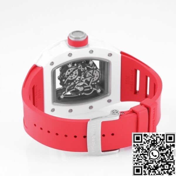 Richard Mille 1:1 Replica RM055 - KV Factory V5 Red Rubber