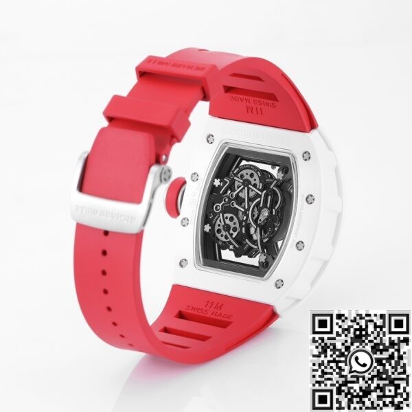 Richard Mille 1:1 Replica RM055 - KV Factory V5 Red Rubber