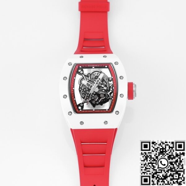 Richard Mille 1:1 Replica RM055 - KV Factory V5 Red Rubber