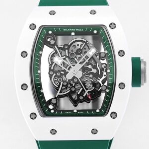 1:1 Replica Richard Mille RM055 - KV Factory V5 Green Rubber