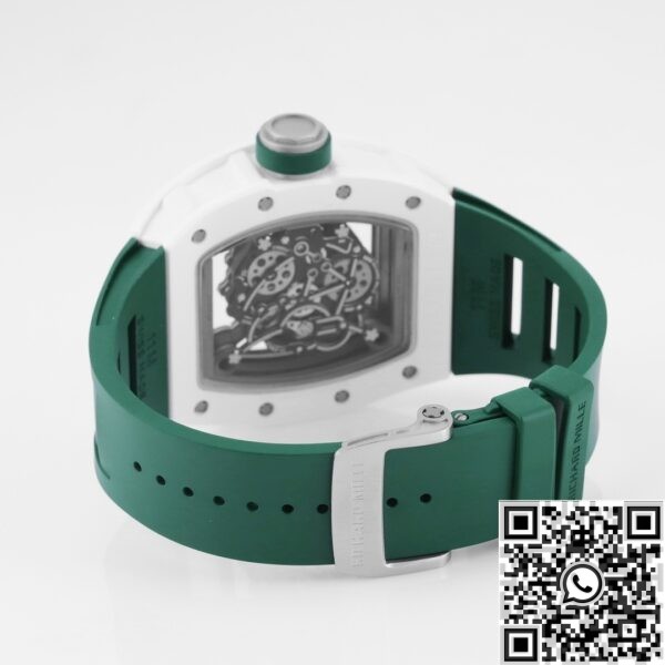 1:1 Replica Richard Mille RM055 - KV Factory V5 Green Rubber