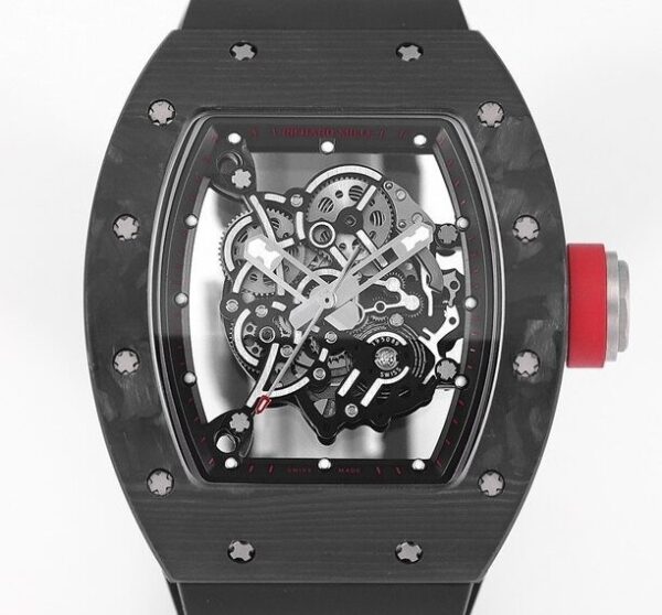 Replica Richard Mille RM055 - KV Factory V5 Carbon Fiber