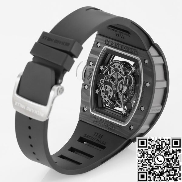 Richard Mille Best Fake RM055 - KV Factory V5 White Dial Case2