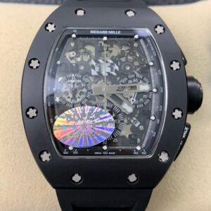 Richard Mille Super Clone KV Factory RM011 Black Ceramic Case