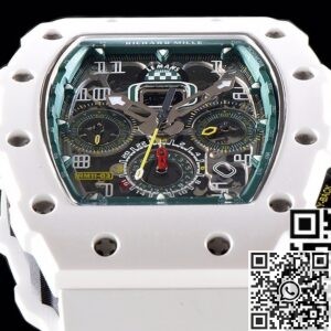 Richard Mille Super Clone KV Factory RM011 White Ceramic Case