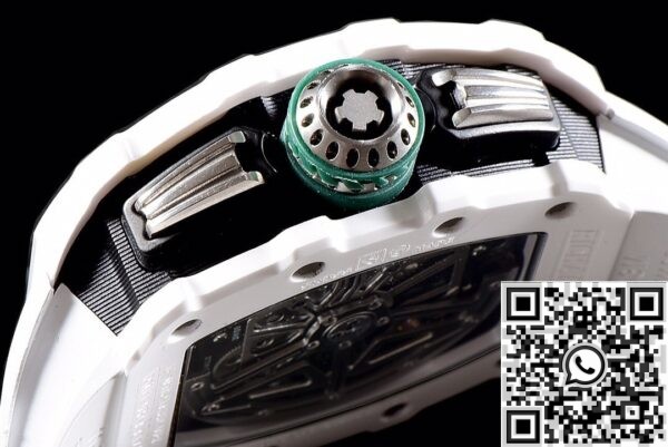 Richard Mille Super Clone KV Factory RM011 White Ceramic Case