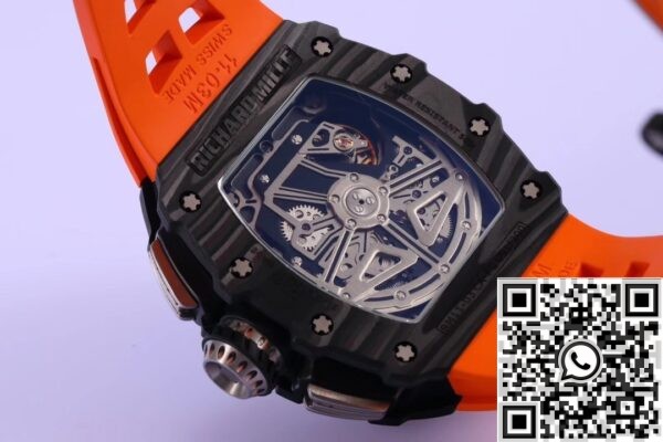 Richard Mille Watches Replica RM011 Carbon Fiber Watch Case