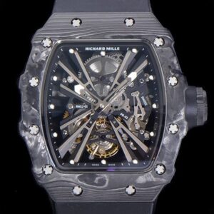 Replica Richard Mille For Sale RM011 Tourbillon Carbon Fiber