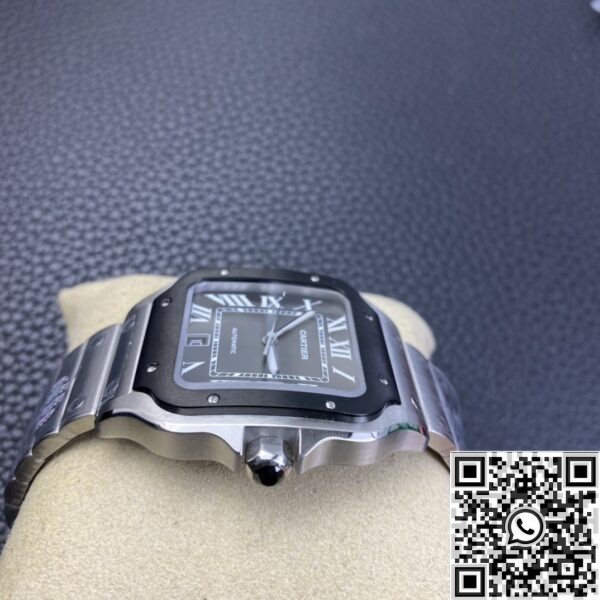 Replica Cartier Watches - BV Factory Santos WSSA0037 Grey Dial