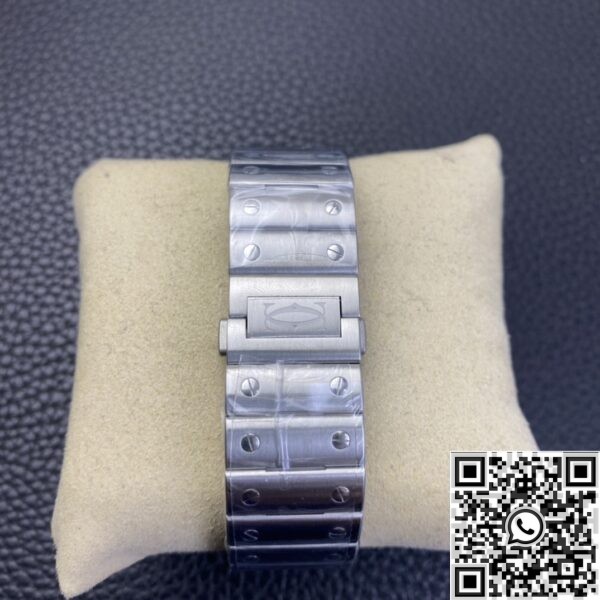 Replica Cartier Watches - BV Factory Santos WSSA0037 Grey Dial