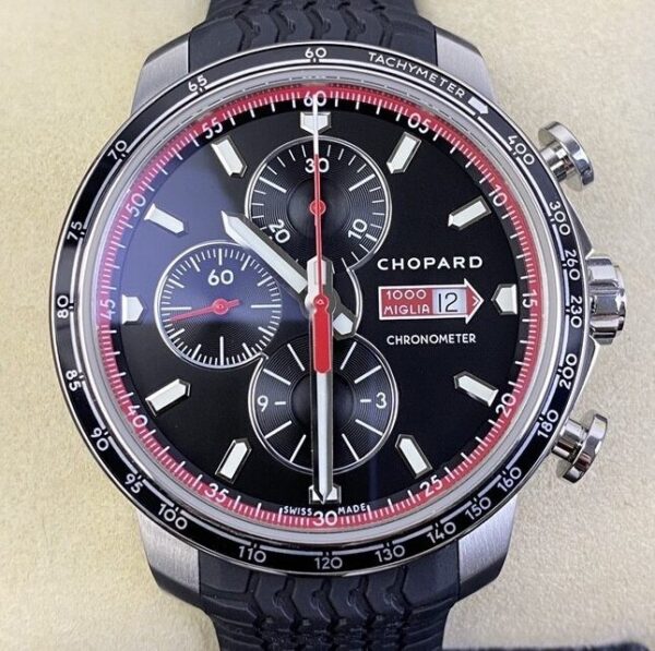 Chopard Replica Watches - Mille Miglia 168571-3001 Black Dial