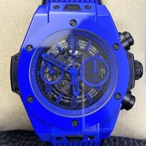 Replicated Hublot -BBF Factory Big Bang Unico Blue Ceramics