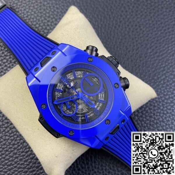 Replicated Hublot -BBF Factory Big Bang Unico Blue Ceramics