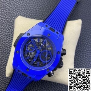 Replicated Hublot -BBF Factory Big Bang Unico Blue Ceramics