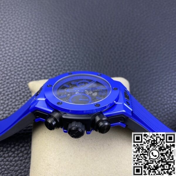 Replicated Hublot -BBF Factory Big Bang Unico Blue Ceramics