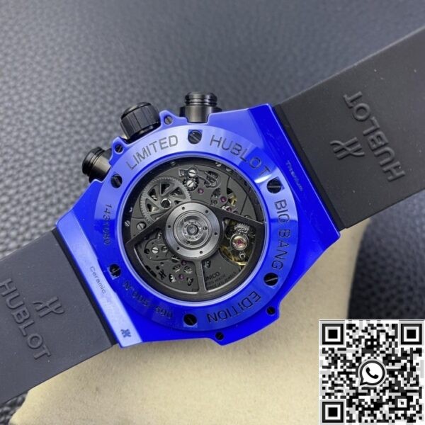 Replicated Hublot -BBF Factory Big Bang Unico Blue Ceramics