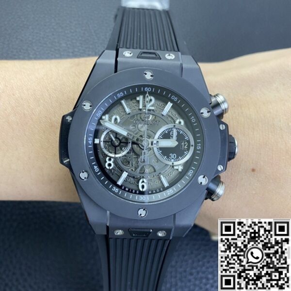 Replica Hublot Big Bang - BBF Factory Unico Black Ceramic