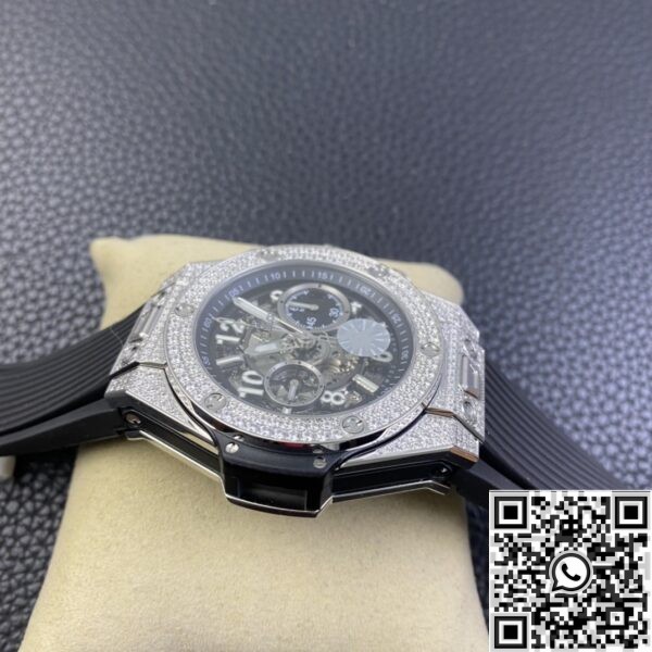 ZF Hublot Diamond Bezel BIG BANG Unico 421.NX.1170.RX.1704