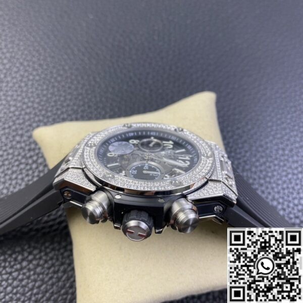 ZF Hublot Diamond Bezel BIG BANG Unico 421.NX.1170.RX.1704