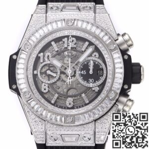 Replica Hublot Watches - Big Bang Unico Full Diamond Watch