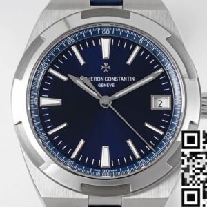 Fake Vacheron Constantin - Overseas 4500V Blue Rubber Strap