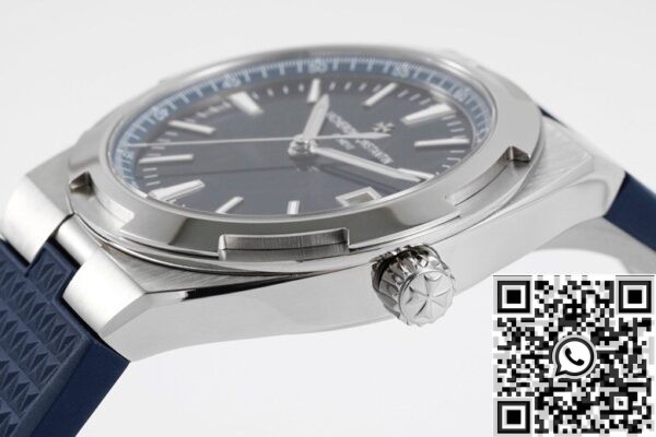 Fake Vacheron Constantin - Overseas 4500V Blue Rubber Strap