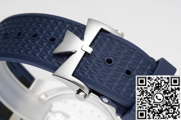 Fake Vacheron Constantin - Overseas 4500V Blue Rubber Strap