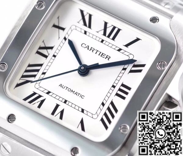 Fake Cartier Santos - BV Factory WSSA0029 Whit Dial