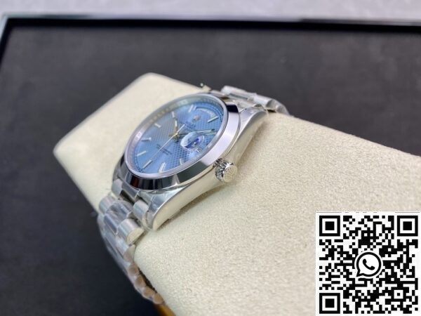 Rolex Day Date Replica EW Factory - Light Blue Dial Size 40mm