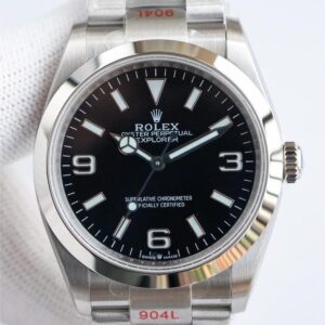 Replica Rolex Explorer EW Factory - Black Dial Size 36mm