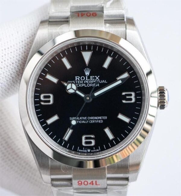 Replica Rolex Explorer EW Factory - Black Dial Size 36mm