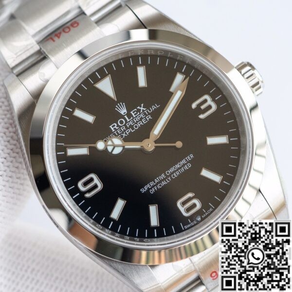 Replica Rolex Explorer EW Factory - Black Dial Size 36mm