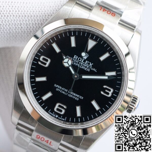 Replica Rolex Explorer EW Factory - Black Dial Size 36mm