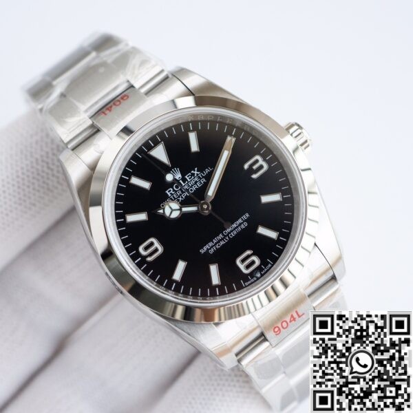 Replica Rolex Explorer EW Factory - Black Dial Size 36mm