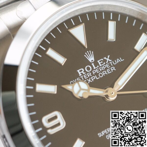 Replica Rolex Explorer EW Factory - Black Dial Size 36mm