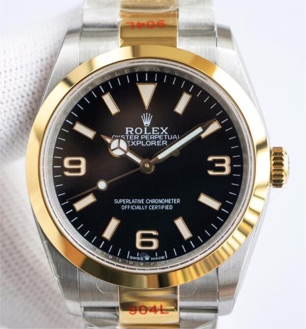 Replica Rolex Explorer EW Factory - Black Dial Size 40mm